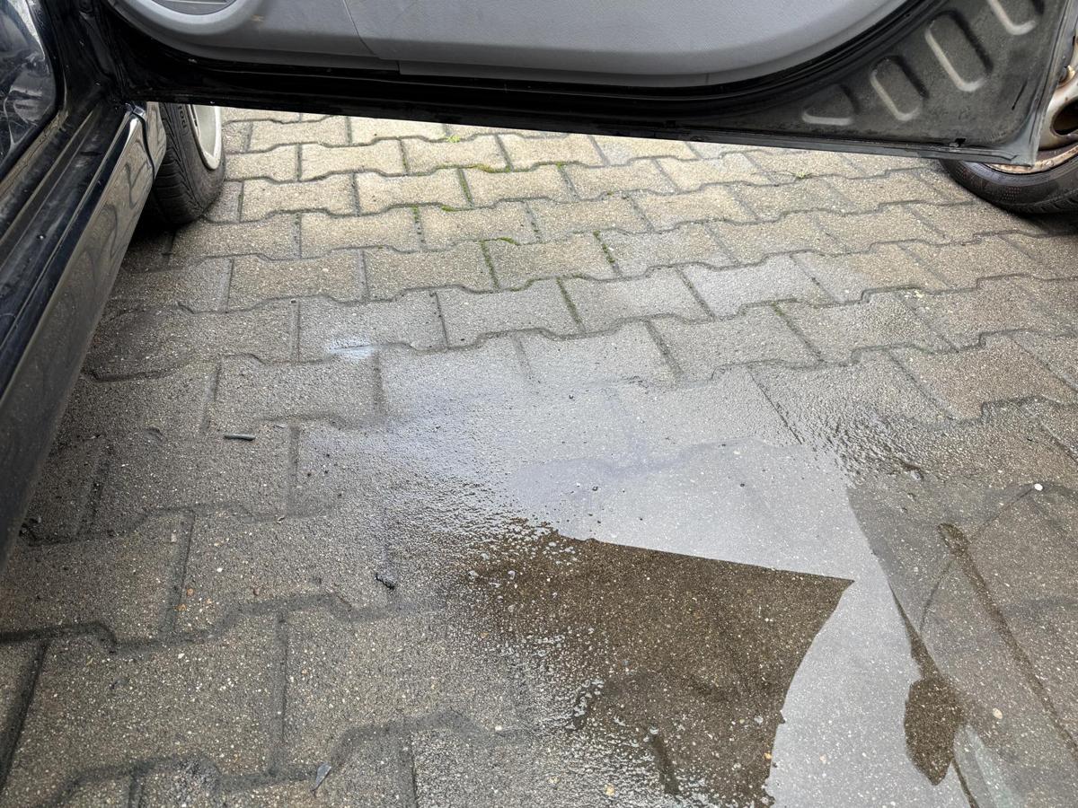 Kia Picanto BA original Tür vorn rechts Z1 Galaxy Black Rohbau BJ04